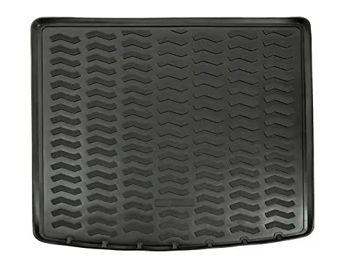 Produktbild: J&J AUTOMOTIVE | Gummi-Kofferraumwanne Kofferraum-Schutzmatte Kompatibel mit Golf 7, ab 2013 Kombi/Variant, Anti-Rutsch, 100% Passgenauigkei